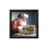 Vintage Santa - Merry Christmas | Wood Sign