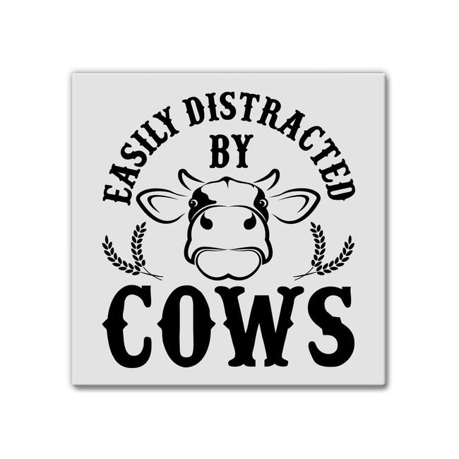 Easily Distracted By Cows | Magnet