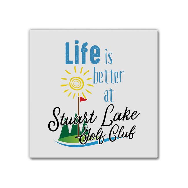 Life Is Better (Golf) | Magnet