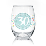 Fine Wine Birthday 30 | Wine Glass