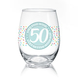 Fine Wine Birthday 50 | Wine Glass