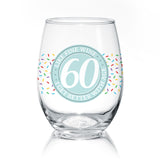 Fine Wine Birthday 60 | Wine Glass