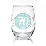 Fine Wine Birthday 70 | Wine Glass