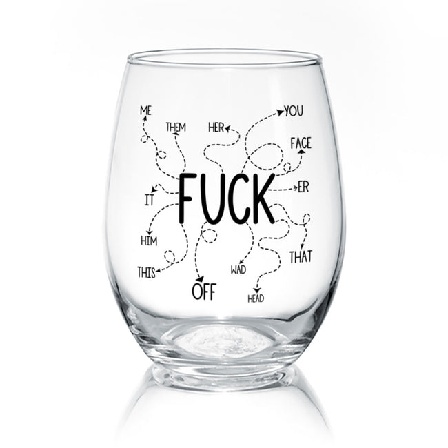 Fuck List | Wine Glass