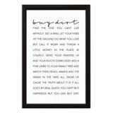 Buy Dirt | Wood Sign
