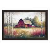 Vintage Red Barn  | Wood Sign