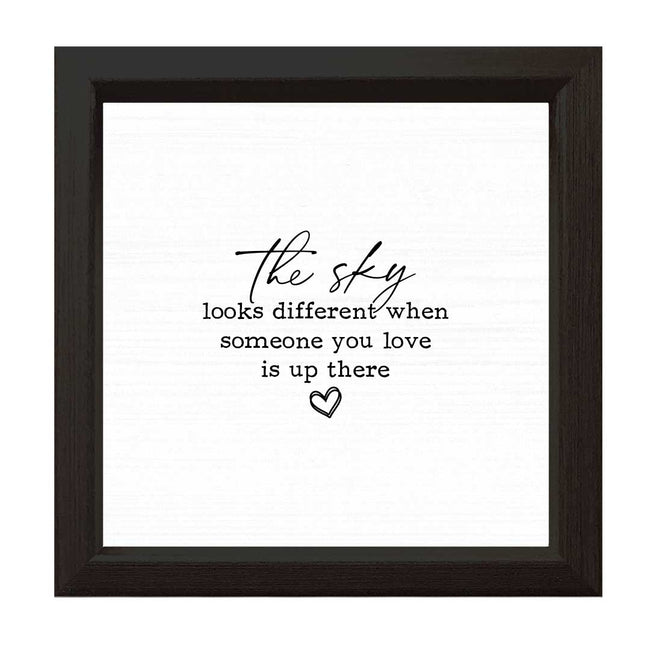 The Sky Looks Different | Wood Sign