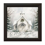 O Holy Night | Wood Sign