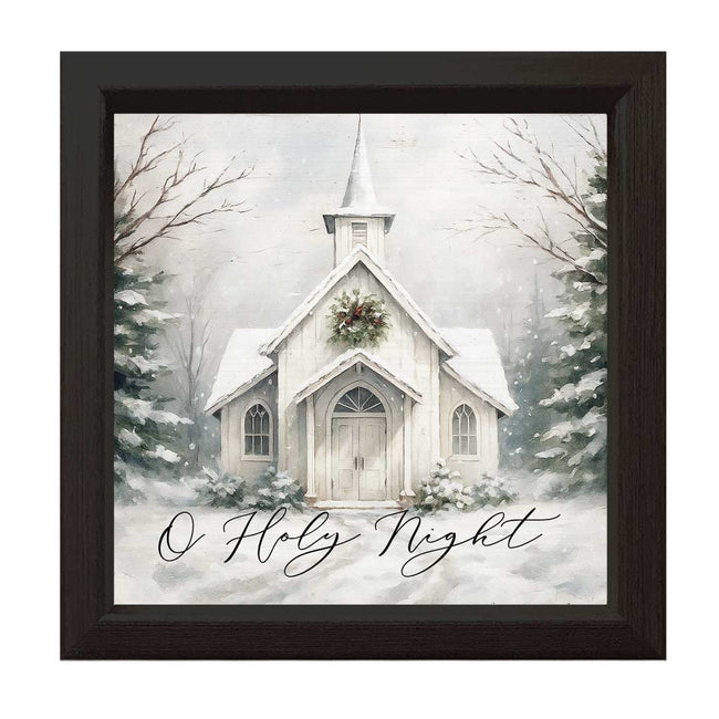 O Holy Night | Wood Sign