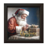 Vintage Santa - Merry Christmas | Wood Sign