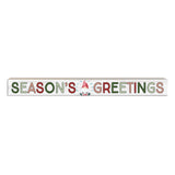 Season's Greetings | 'Skinny' Wood Sign