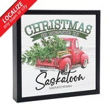 Christmas Is Better In PERSONALIZED | 'Chunky' Wood Sign