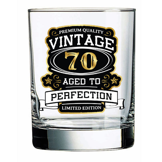 Vintage Birthday 70 | Double Rocks