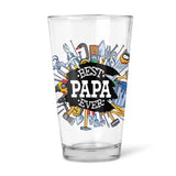 Best Papa Ever | Beer Glass