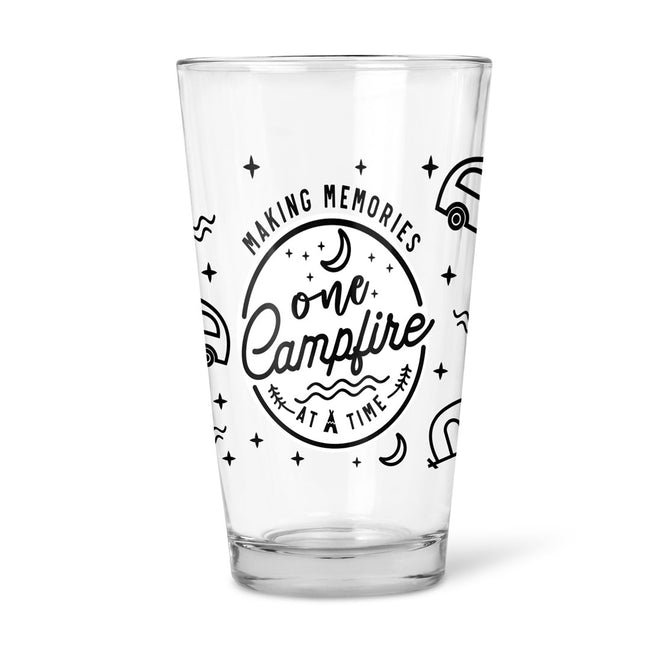 Making Memories One Campire At A Time | Beer Glass