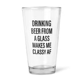 Drinking Beer From A Glass | Beer Glass