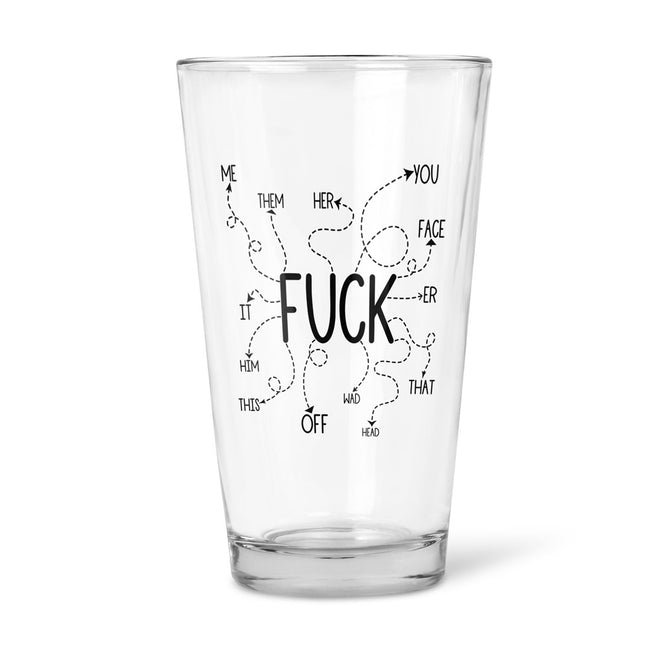 Fuck List | Beer Glass