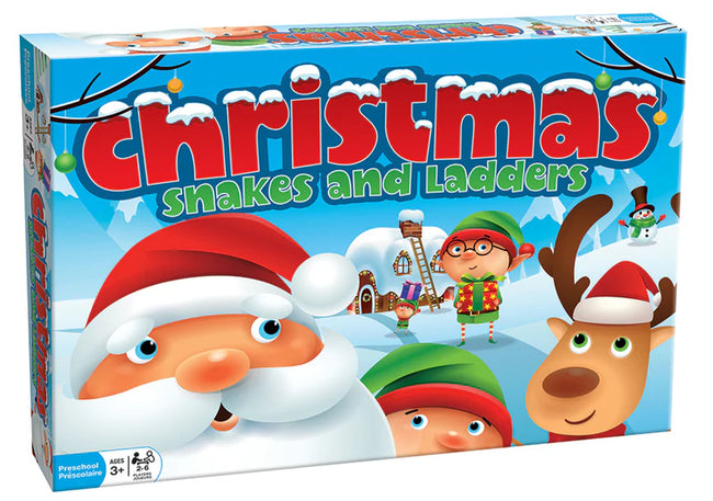 Christmas Snakes & Ladders | Games