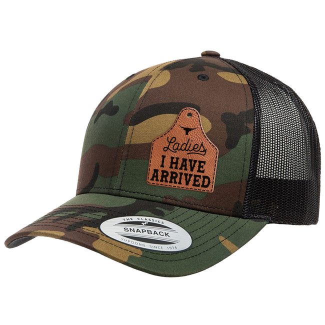 Ladies I Have Arrived | Leather Patch Hat