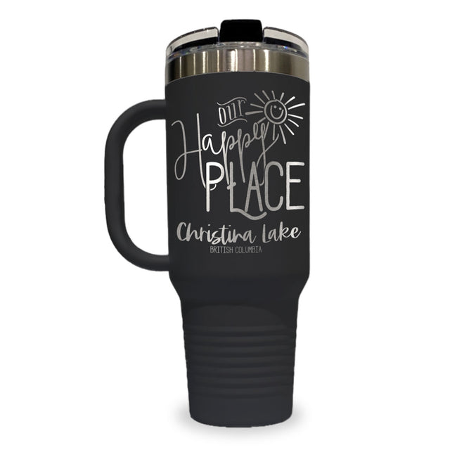 Our Happy Place - 40oz Travel Tumbler