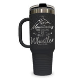 The Mountains Are Calling - 40oz Travel Tumbler