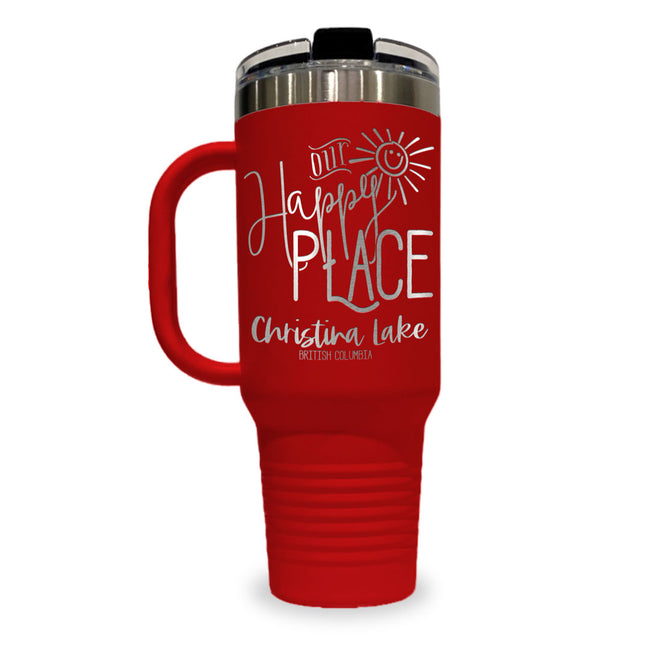 Our Happy Place - 40oz Travel Tumbler