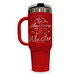 The Mountains Are Calling - 40oz Travel Tumbler