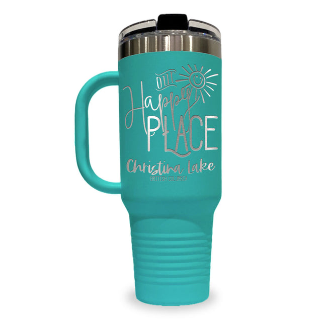 Our Happy Place - 40oz Travel Tumbler