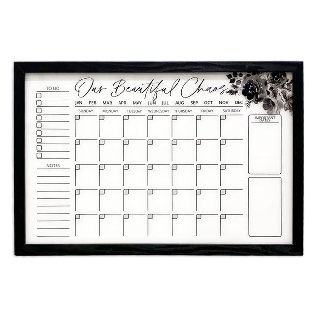 'Chaos Coordinators' Dry Erase Planning Board