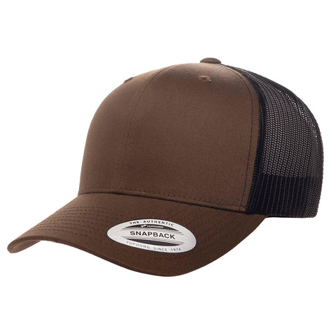 Happy Camper | Leather Patch Hat