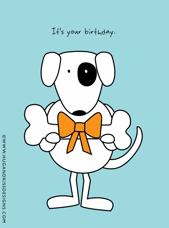 Whoop Dee Doo | Hug & Kiss Card
