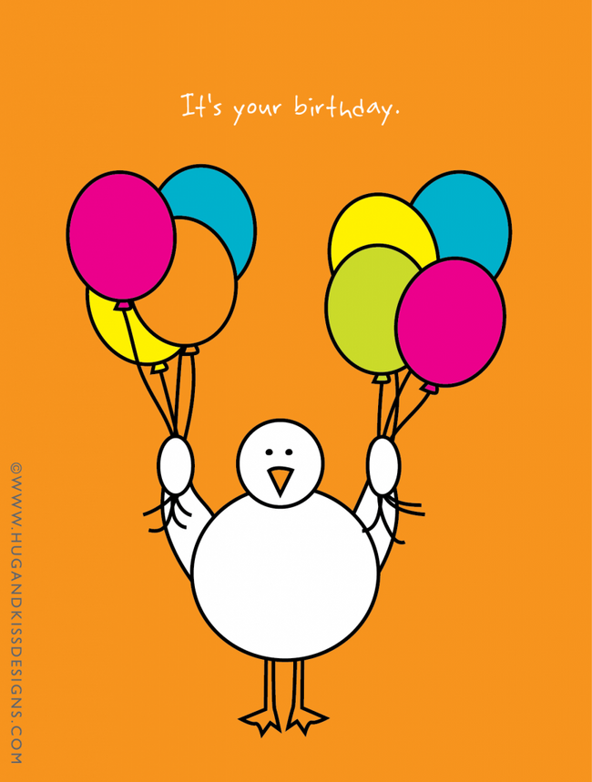 It's Your Birthday | Hug & Kiss Card