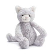Bashful Grey Kitty - Med | Jellycat