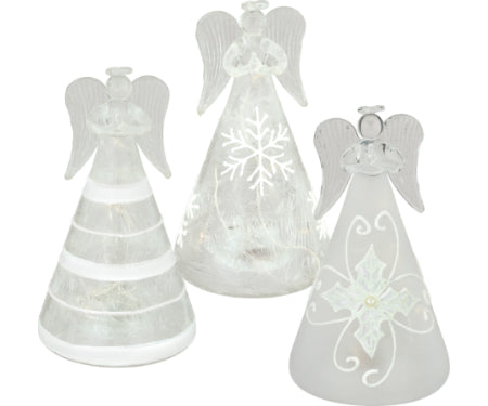 LED Frost Angel Set of 3