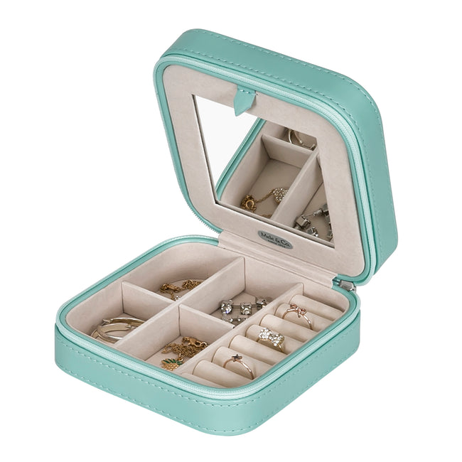 Vegan Leather Travel Case | Jewelry Box