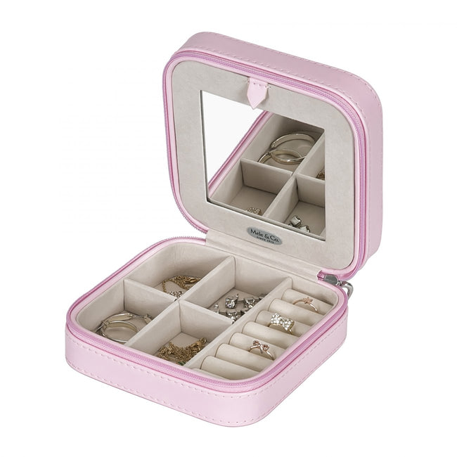 Vegan Leather Travel Case | Jewelry Box