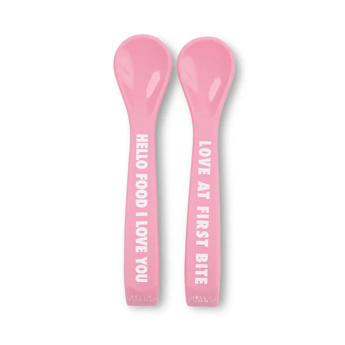 Hello Food I Love You Love at First Bite Spoon Set
