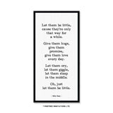 Let Them Be Little