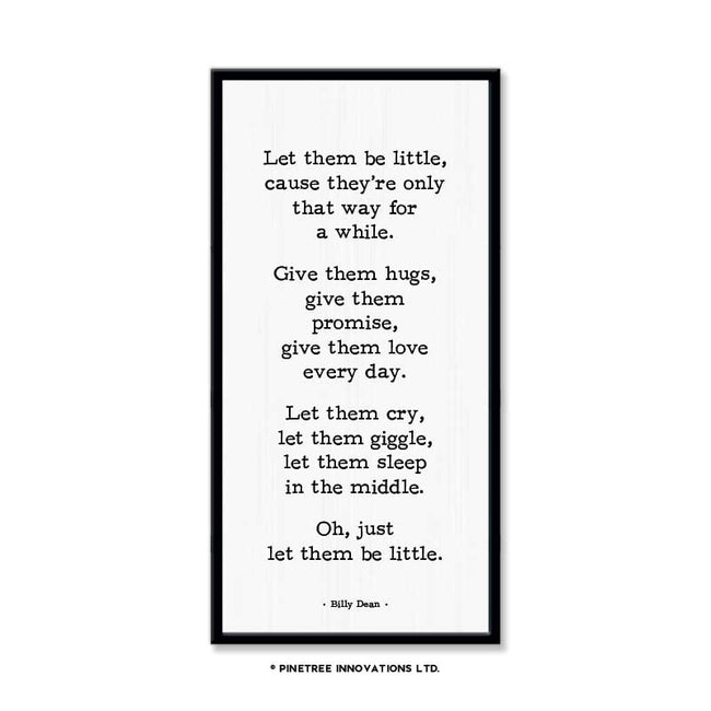 Let Them Be Little