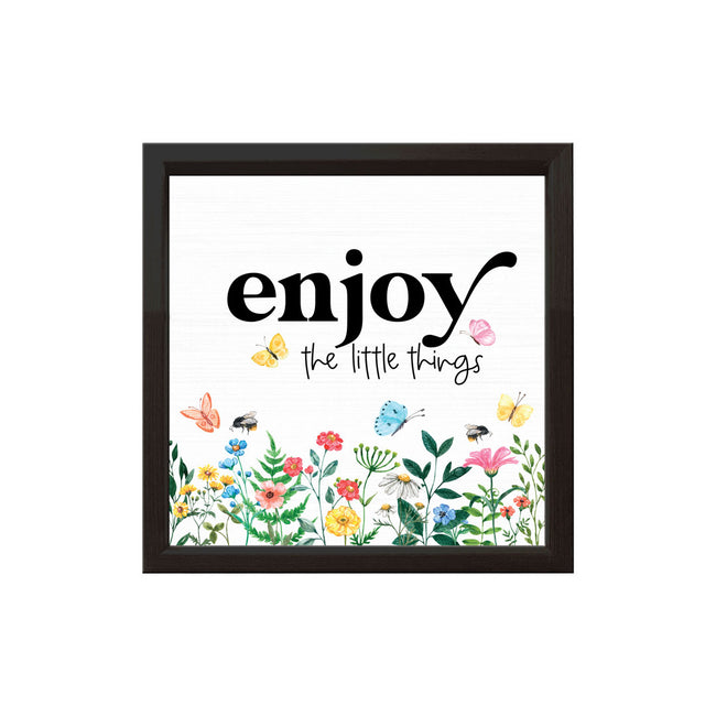 Enjoy The Little Things | Wood Sign