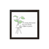 I'm Easily Distracted | Wood Sign