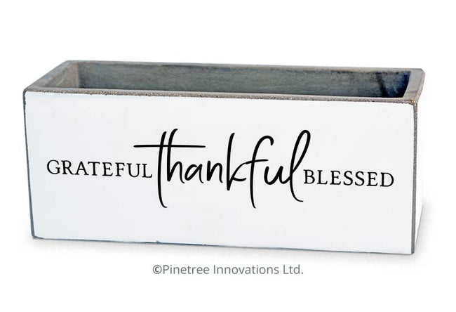 Grateful Thankful Blessed
