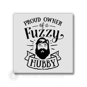 Fuzzy Hubby | Magnet