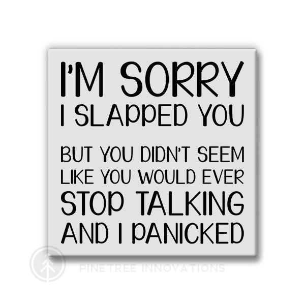 I'm Sorry I Slapped You | Magnet