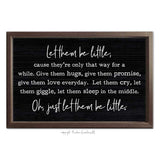 Let Them Be Little