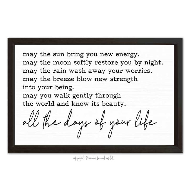 May The Sun Bring You