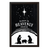 Sleep In Heavenly Peace | Wood Sign