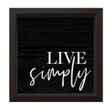 Live Simply