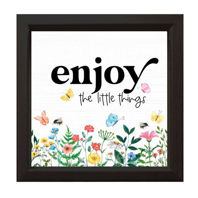 Enjoy The Little Things | Wood Sign
