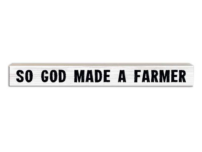 So God Made a Farmer